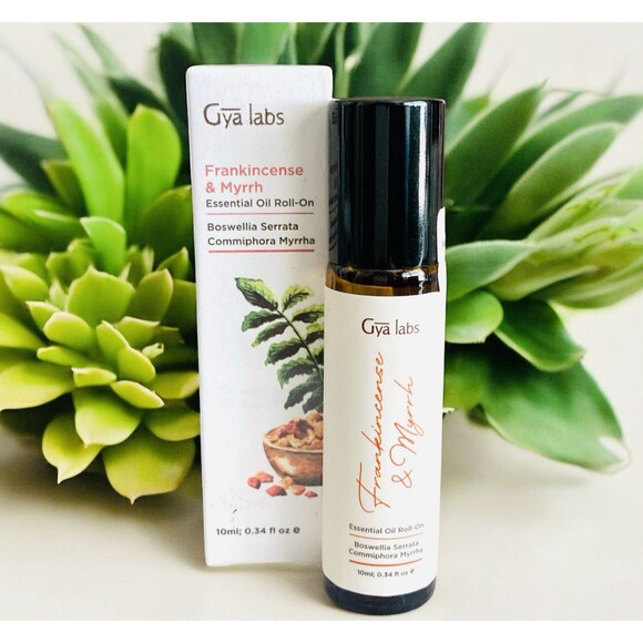 RollOn Frankincense & Myrrh Essential Oil Stress/Anxiety/Scars/Pain/Inflammation - Picture 1 of 1